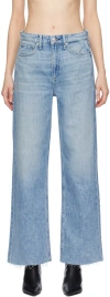 Rag & Bone Blue Featherweight Logan Jeans In Mira