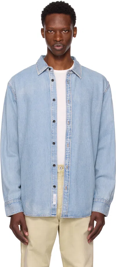 Rag & Bone Blue Finch Denim Shirt