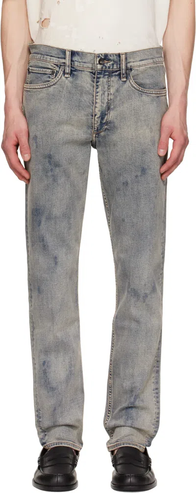 Rag & Bone Blue Fit 2 Slim Stretch Jeans