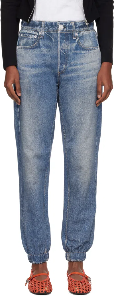 Rag & Bone Blue Rb Miramar Jogger Jeans