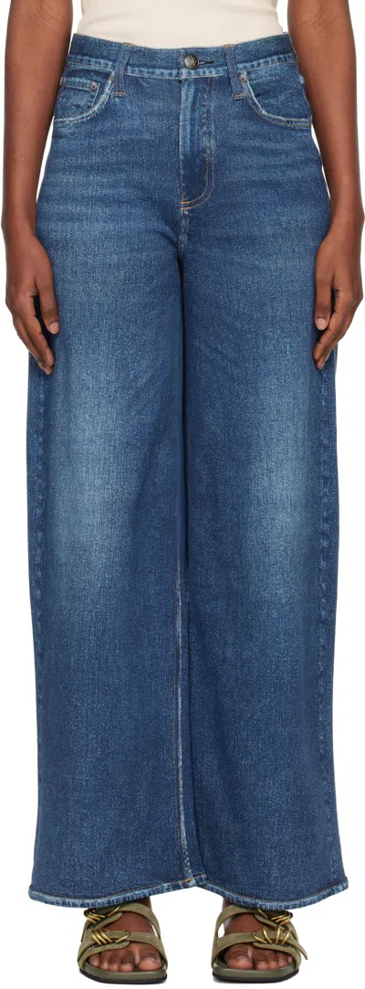Rag & Bone Blue Rb Miramar Sofie Ankle-length Jeans