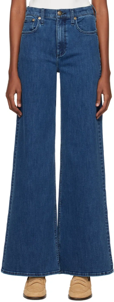 Rag & Bone Blue Sofie Jeans In Jen