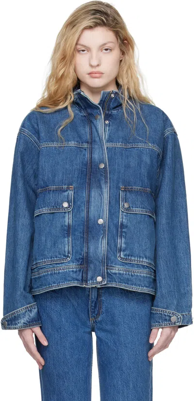 Rag & Bone Blue Sophia Denim Jacket