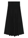 Rag & Bone Blythe Cotton Maxi Skirt In Black