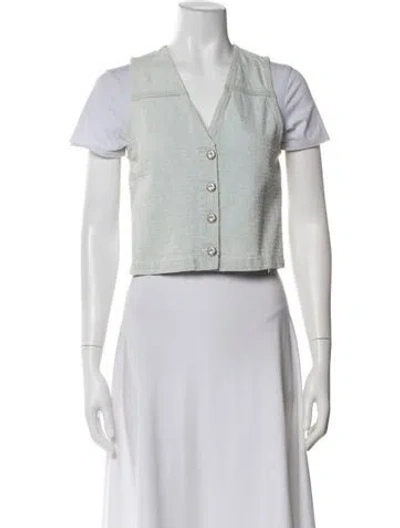 Pre-owned Rag & Bone Bolero In Blue