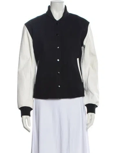 Pre-owned Rag & Bone Bomber Jacket In Black