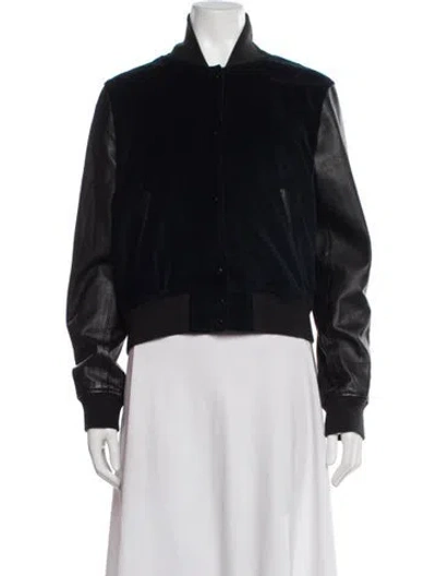 Pre-owned Rag & Bone Bomber Jacket In Black