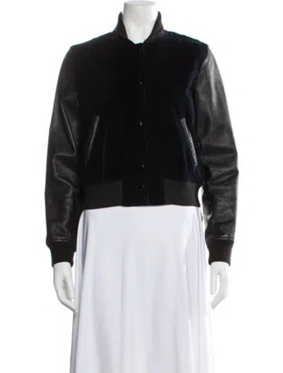 Pre-owned Rag & Bone Bomber Jacket In Black