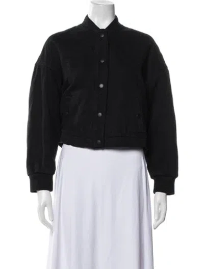 Pre-owned Rag & Bone Bomber Jacket In Black