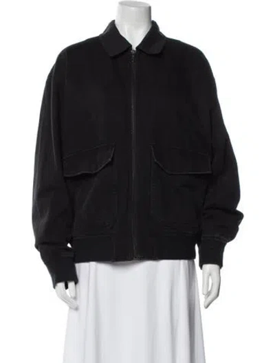 Pre-owned Rag & Bone Bomber Jacket In Black