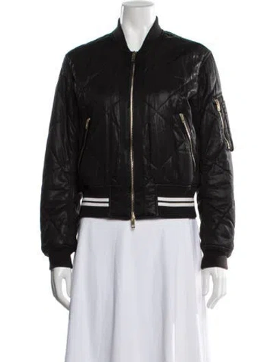 Pre-owned Rag & Bone Bomber Jacket In Black