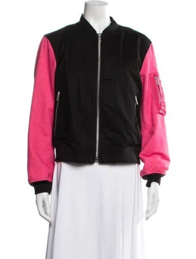 Pre-owned Rag & Bone Bomber Jacket In Black