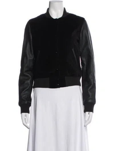 Pre-owned Rag & Bone Bomber Jacket In Black