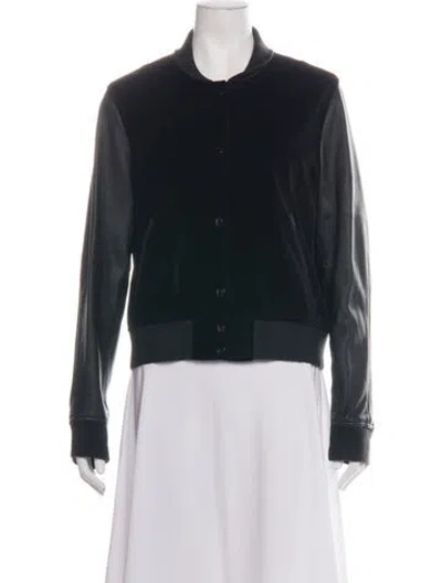 Pre-owned Rag & Bone Bomber Jacket In Black