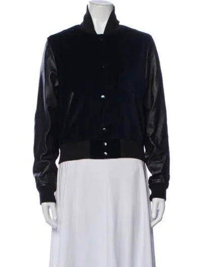 Pre-owned Rag & Bone Bomber Jacket In Black