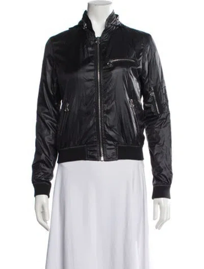 Pre-owned Rag & Bone Bomber Jacket In Black