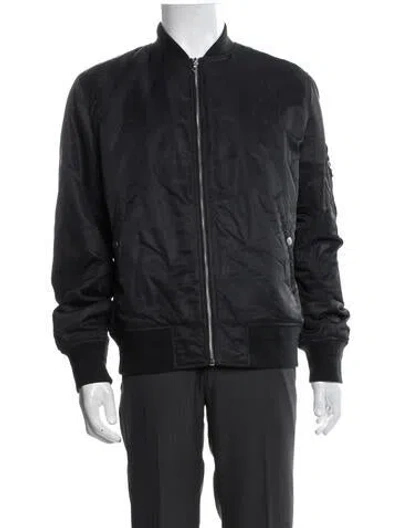 Pre-owned Rag & Bone Bomber Jacket In Black