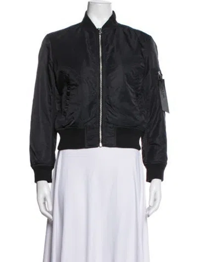 Pre-owned Rag & Bone Bomber Jacket In Black