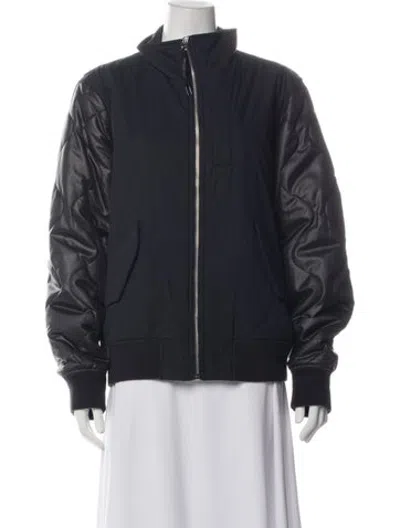 Pre-owned Rag & Bone Bomber Jacket In Black