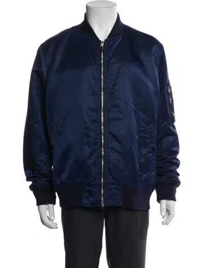 Pre-owned Rag & Bone Bomber Jacket In Blue