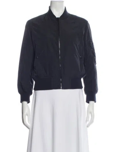 Pre-owned Rag & Bone Bomber Jacket In Blue