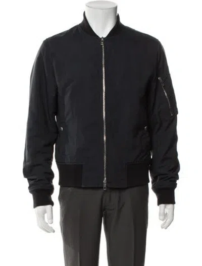 Pre-owned Rag & Bone Bomber Jacket In Blue