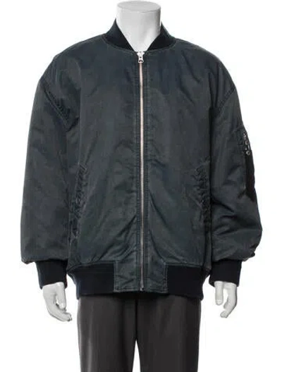 Pre-owned Rag & Bone Bomber Jacket In Blue