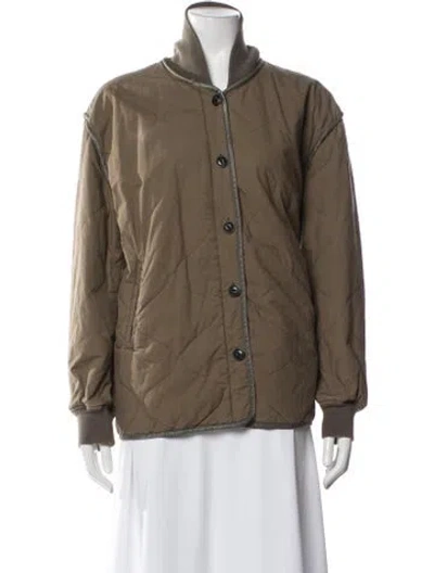 Pre-owned Rag & Bone Bomber Jacket In Brown