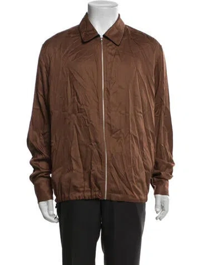 Pre-owned Rag & Bone Bomber Jacket In Brown