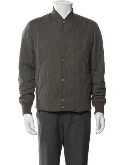 Pre-owned Rag & Bone Bomber Jacket In Gray