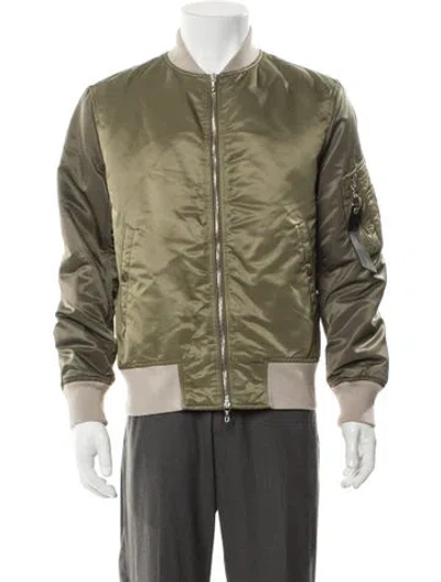 Pre-owned Rag & Bone Bomber Jacket In Green