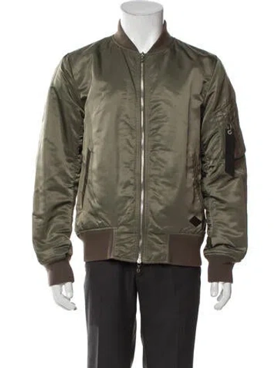 Pre-owned Rag & Bone Bomber Jacket In Green