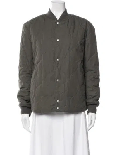 Pre-owned Rag & Bone Bomber Jacket In Green