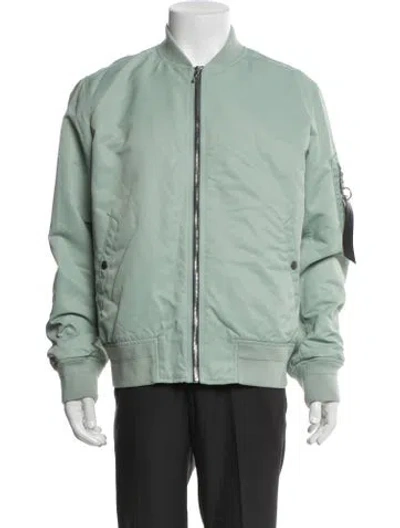 Pre-owned Rag & Bone Bomber Jacket In Green