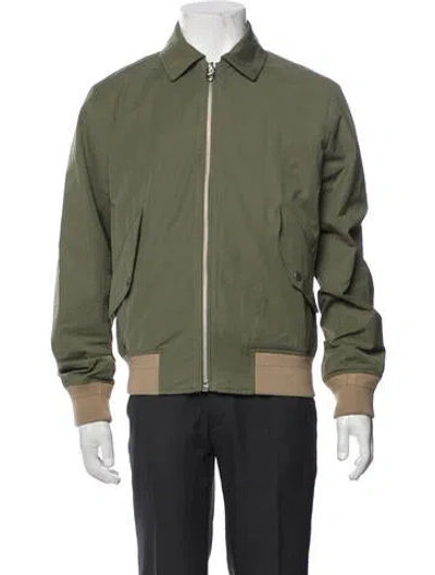 Pre-owned Rag & Bone Bomber Jacket In Green