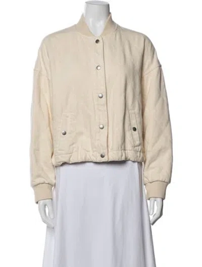 Pre-owned Rag & Bone Bomber Jacket In Neutral