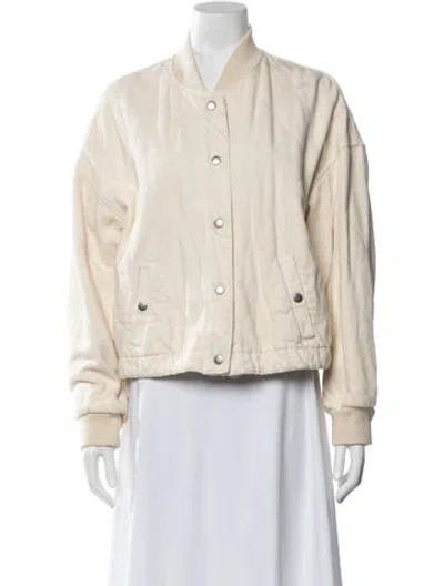 Pre-owned Rag & Bone Bomber Jacket In Neutrals