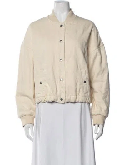 Pre-owned Rag & Bone Bomber Jacket In Neutrals