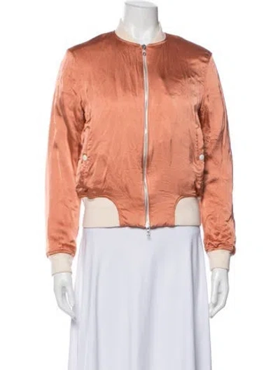 Pre-owned Rag & Bone Bomber Jacket In Orange