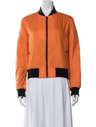 Pre-owned Rag & Bone Bomber Jacket In Orange