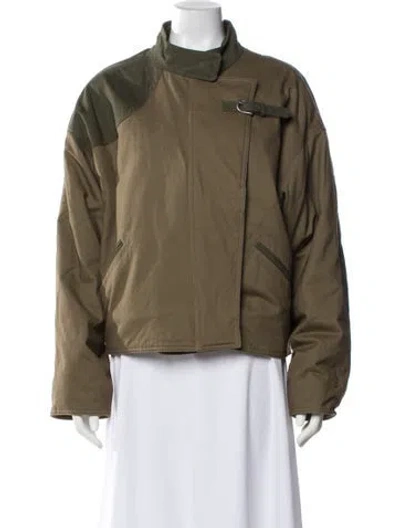 Pre-owned Rag & Bone Bomber Jacket W/ Tags In Green