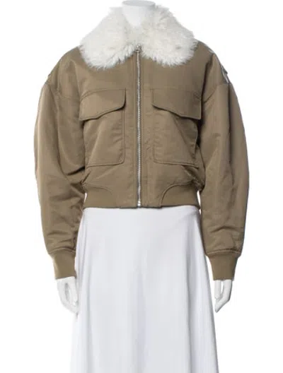 Pre-owned Rag & Bone Bomber Jacket W/ Tags In Neutrals