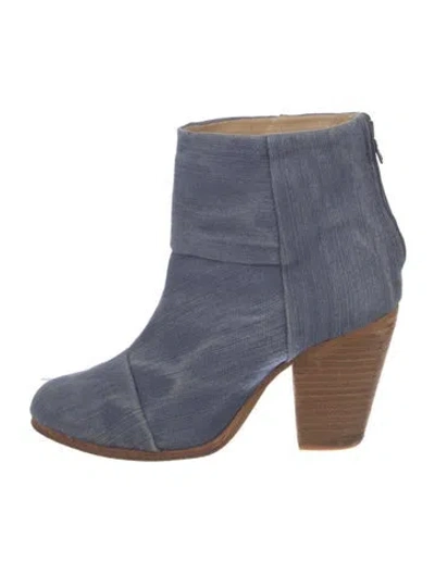Pre-owned Rag & Bone Boots In Blue