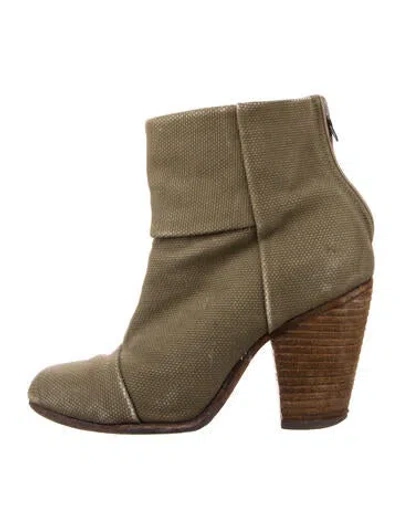 Pre-owned Rag & Bone Boots In Green