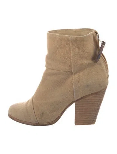 Pre-owned Rag & Bone Boots In Neutrals