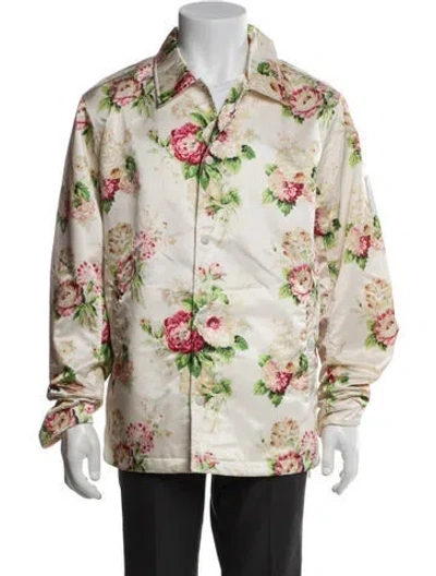 Pre-owned Rag & Bone Bouquet De Fleurs Floral Print Windbreaker In Multi
