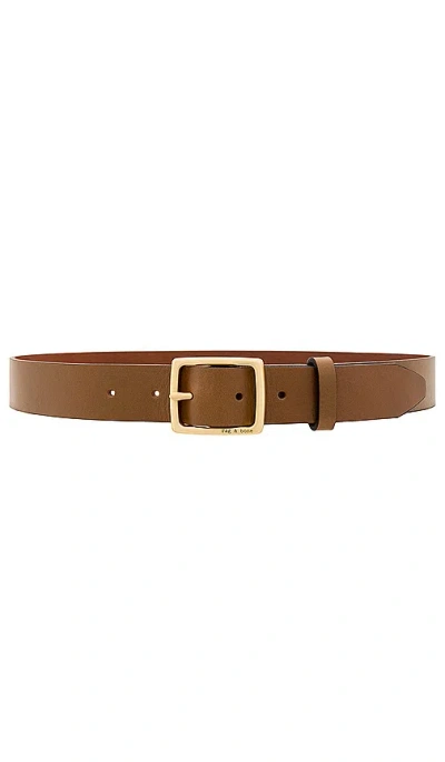 Rag & Bone Boyfriend Belt In 栗子色