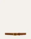 Rag & Bone Boyfriend Calf Leather Belt