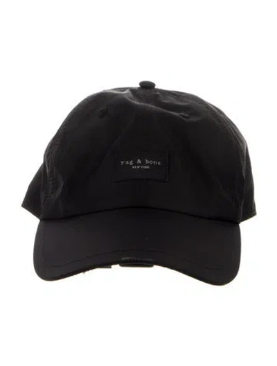Pre-owned Rag & Bone Branded Hat In Black