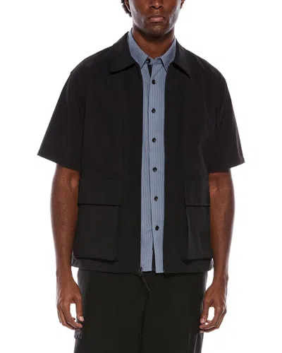 Rag & Bone Breaker Utility Shirt In Black